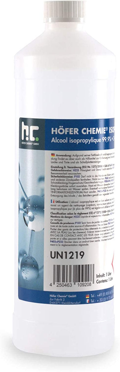 Alcool isopropylique de höfer chemie