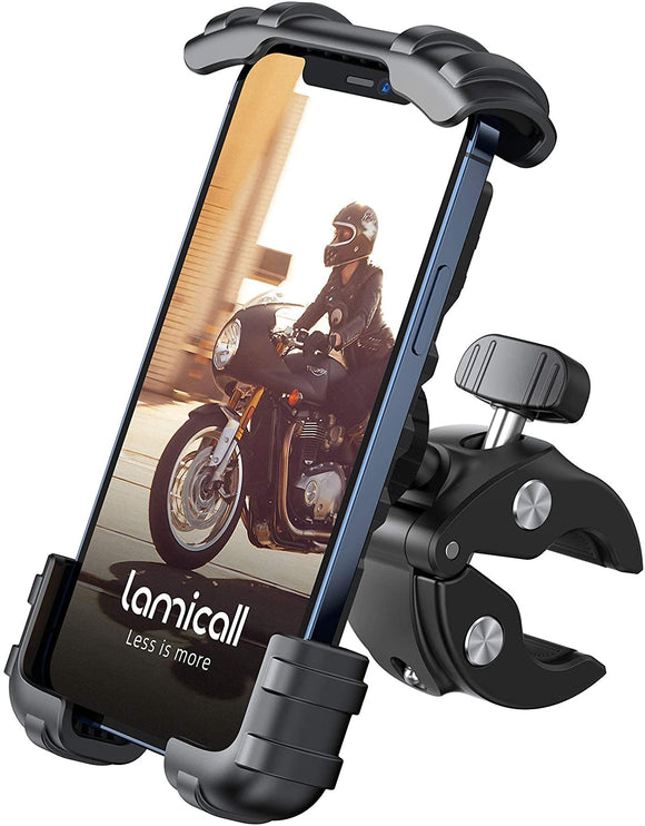 Support de fixation Moto pour téléphone mobile > Lamicall pour Smartphones de 4.7 à 6.8 Pouces