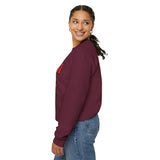 Sweatshirt unisex en coton épais - Old School HONDA - Impression face Avant