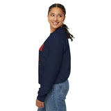 Sweatshirt unisex en coton épais - Old School HONDA - Impression face Avant