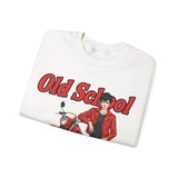 Sweatshirt unisex en coton épais - Old School HONDA - Impression face Avant