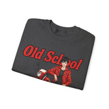 Sweatshirt unisex en coton épais - Old School HONDA - Impression face Avant