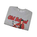 Sweatshirt unisex en coton épais - Old School HONDA - Impression face Avant
