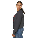 Sweatshirt unisex en coton épais - Old School HONDA - Impression face Avant
