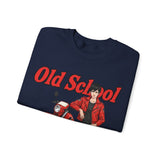 Sweatshirt unisex en coton épais - Old School HONDA - Impression face Avant