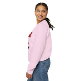 Sweatshirt unisex en coton épais - Old School HONDA - Impression face Avant