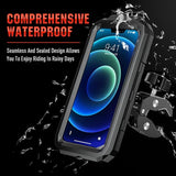 Moto mobile phone holder &gt; Givi S957B waterproof for mobiles from 8.1 to 16 cm