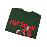 Sweatshirt unisex en coton épais - Old School HONDA - Impression face Avant