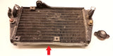 KAWASAKI KLR KL650C 1997-2004 > Radiateur de liquide de refroidissement