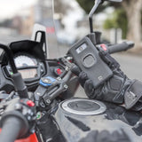 Moto Mobile Phone Holder &gt; Quad Lock for iPhone &amp; Samsung Galaxy