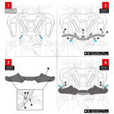 Motorcycle Bluetooth Communication System &gt; LEXIN B4FM Bluetooth Motorcycle Duo Intercom, 1-8 Motorcyclists