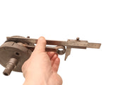 MOTOTRUST crankshaft and connecting rod assembly for Suzuki 125-250 RM 1999-2000, measured with calipers.