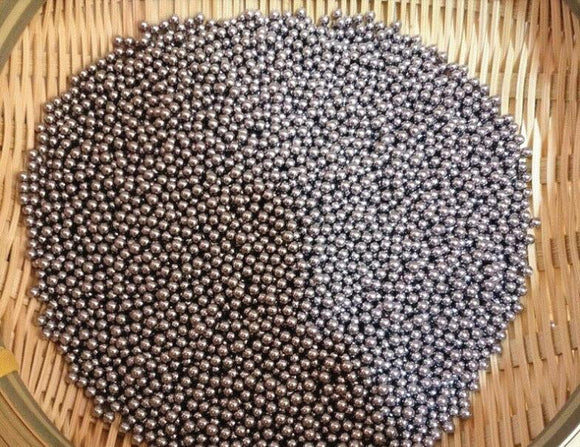 500 g Edelstahl-Polierkugel, polierte Perlen, Polierperle mit einem Durchmesser von 1,6–6 mm