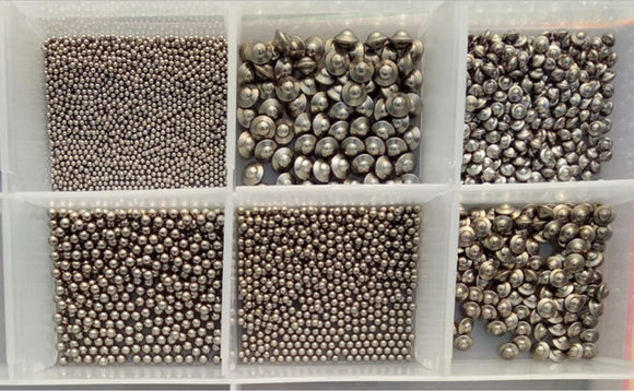 450 g Edelstahl-Polierkugeln, Perlen für Rotationsbecher, Metallschmuck, Poliermittel für Schmuck-Finisher