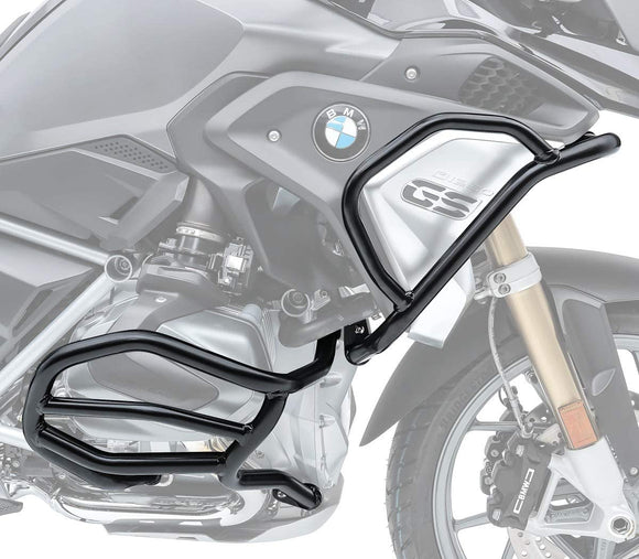 BMW R 1200 GS 2017-18 > MOTOGUARD „XL4“ Sturzbügel für oberen und unteren Motor (schwarze Version)