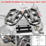 for BMW R1200GS R1200 GS R 1200 GS 2013-2017 CNC Aluminum Motorcycle Billet Wide Foot Pegs Pedals Rest Footpegs