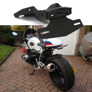 For BMW R NINET NINE T 9T Racer Scramble urban R9T 2014-2019 Motorcycle Tail Mount License Plate Bracket Rear Holder Accessories