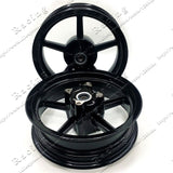 12inch 4 fitting hole Rims Refitting for Dirt bike Pit Bike Vacuum Wheel Front and Rear white and Black color