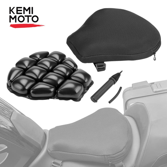 KEMiMOTO Air Pad Motorrad Sitzkissen Abdeckung Universal Für CBR600 Z800 Z900 Für R1200GS R1250GS Für GSXR 600 750 Für 390