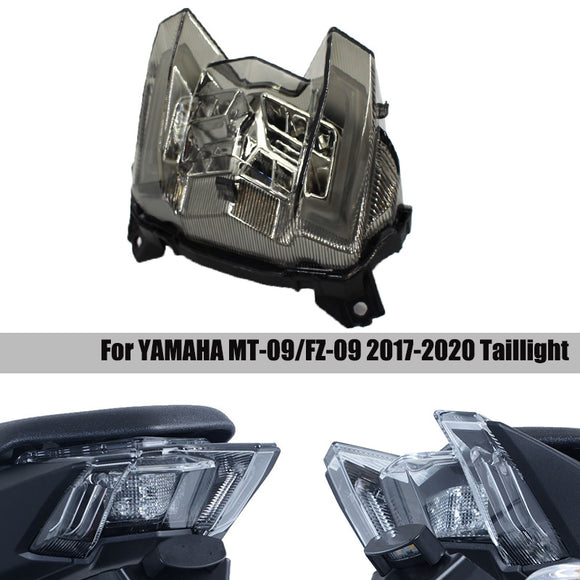 Luz trasera para Yamaha MT 09 2019 luz de freno MT09 2018 luz trasera MT-09 2017 motocicleta LED señal de giro de advertencia trasera FZ-09 2020