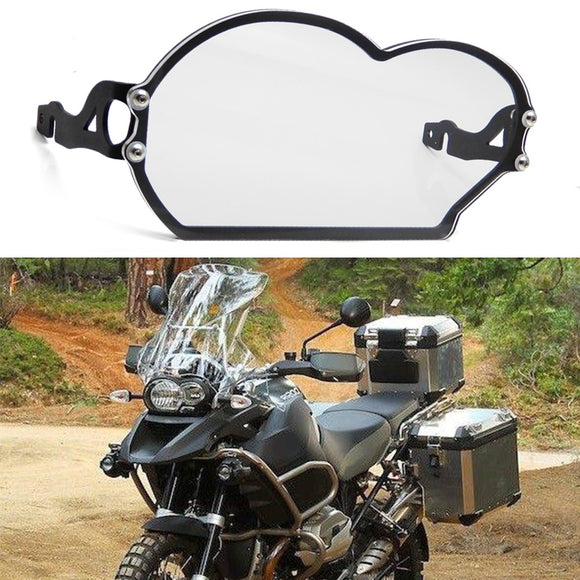 For BMW R1200GSA GS R 1200 R1200GS Adv Headlight Guard Protector Transparent Lens Cover For BMW R1200 GS oil cooled 2004-2012
