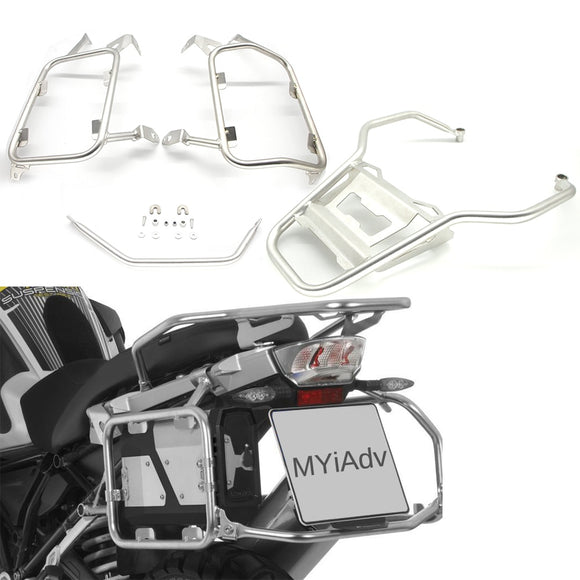 For BMW R1200GS R 1200 GS R1250GS/ADV LC 2013-2019 Motorcycle Panniers Rack Stainless Steel Saddlebag Bracket Top Case box Rack