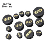 motorcycle frame hole cover plugs cap decor for BMW R 1200GS R 1200 GS R1200GS LC adventure ADV 2013-2016 2015 14 frame Cap set