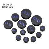 motorcycle frame hole cover plugs cap decor for BMW R 1200GS R 1200 GS R1200GS LC adventure ADV 2013-2016 2015 14 frame Cap set