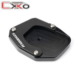 Motorcycle Side Stand Enlarge Kickstand Plate For BMW R 1200 GS 2007-2012 R1200 ADV 2008 2009 2010 2011 2012