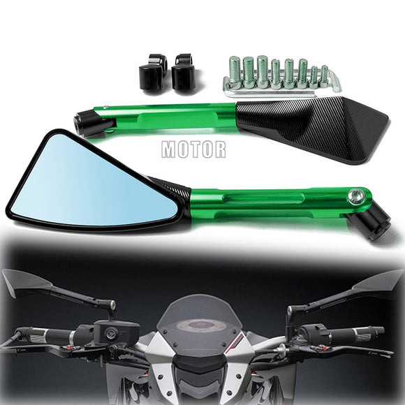 For Kawasaki Z900 Z900RS Z800 Z1000 Versys 650 1000 300X ER6N Motorcycle CNC Aluminum Rear View Rearview Mirrors Side Mirror