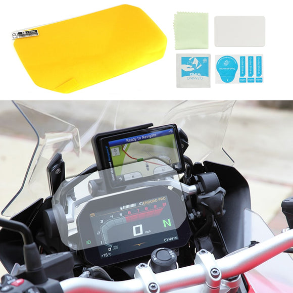 For BMW R1200GS R1250GS LC Adv Cluster Scratch Protective Film Screen Protector TPU F750GS F850GS C400X F900XR Accessories